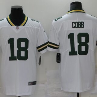 Nike Packers 18 Randall Cobb White Vapor Untouchable Limited Jersey