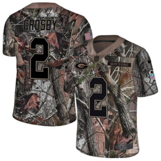 Nike Packers 2 Mason Crosby Camo Rush Limited Jersey