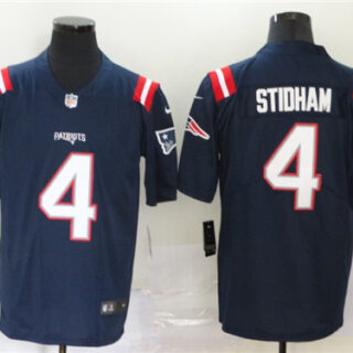 Nike Patriots 4 Jarrett Stidham Navy 2020 New Vapor Untouchable Limited Jersey