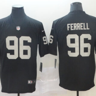 Nike Raiders 96 Clelin Ferrell Black 2019 NFL Draft First Round Pick Vapor Untouchable Limited Jersey