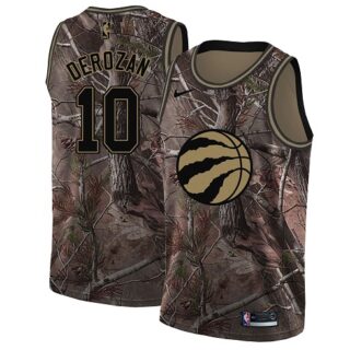 Nike Raptors #10 DeMar DeRozan Camo Women's NBA Swingman Realtree Collection Jersey