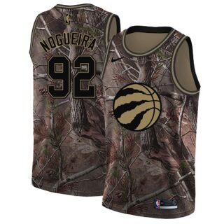 Nike Raptors #92 Lucas Nogueira Camo Youth NBA Swingman Realtree Collection Jersey