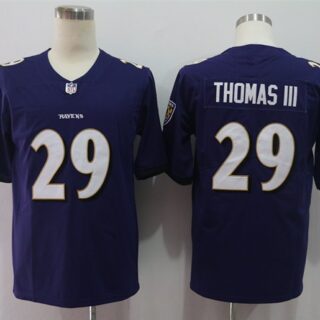 Nike Ravens 29 Earl Thomas III Purple Vapor Untouchable Limited Jersey
