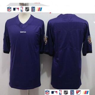 Nike Ravens Blank Purple Vapor Untouchable Limited Jersey