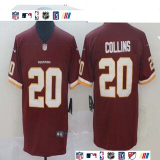 Nike Redskins 20 Landon Collins Burgundy Vapor Untouchable Limited Jersey