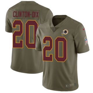 Nike Redskins #20 Ha Ha Clinton-Dix Olive Men's Stitched NFL Limited 2017 Salute To Service Jersey