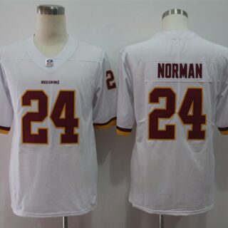 Nike Redskins 24 Josh Norman White Vapor Untouchable Player Limited Jersey