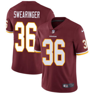 Nike Redskins 36 D.J. Swearinger Burgundy Vapor Untouchable Limited Jersey