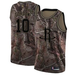 Nike Rockets #10 Eric Gordon Camo NBA Swingman Realtree Collection Jersey
