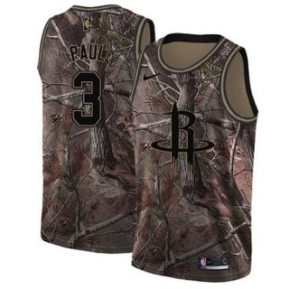 Nike Rockets #3 Chris Paul Camo Youth NBA Swingman Realtree Collection Jersey