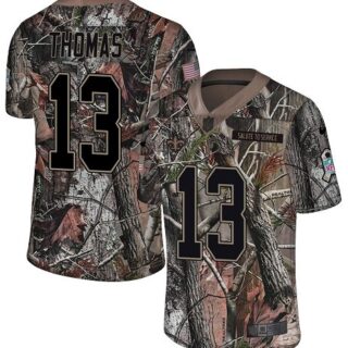 Nike Saints #13 Michael Thomas Camo Men's Stitched NFL Limited Rush Realtree Jersey