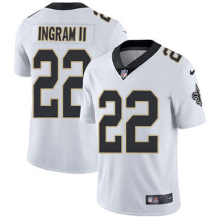 Nike Saints #22 Mark Ingram II White Stitched NFL Vapor Untouchable Limited Jersey