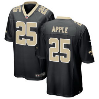 Nike Saints #25 Eli Apple Black Team Color Stitched NFL Vapor Untouchable Limited Jersey
