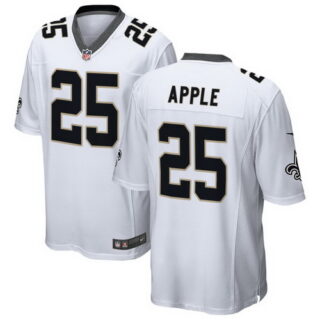 Nike Saints #25 Eli Apple White Color Stitched NFL Vapor Untouchable Limited Jersey