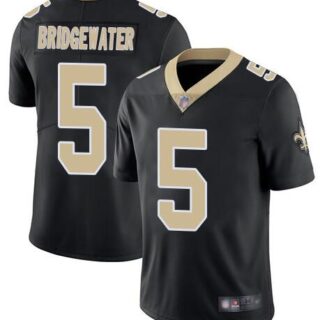 Nike Saints 5 Teddy Bridgewater Black Vapor Untouchable Limited Jesey