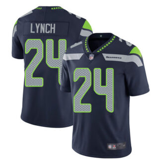 Nike Seahawks 24 Marshawn Lynch Navy Youth Vapor Untouchable Limited Jersey