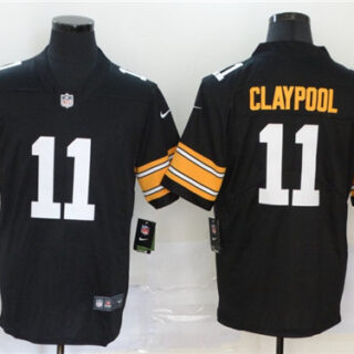 Nike Steelers 11 Chase Claypool Black 2020 NFL Draft First Round Pick Vapor Untouchable Limited Jersey