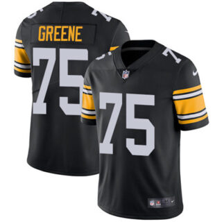 Nike Steelers #75 Joe Greene Black Alternate Men's Stitched NFL Vapor Untouchable Limited Jersey