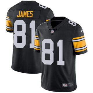 Nike Steelers #81 Jesse James Black Alternate Men's Stitched NFL Vapor Untouchable Limited Jersey