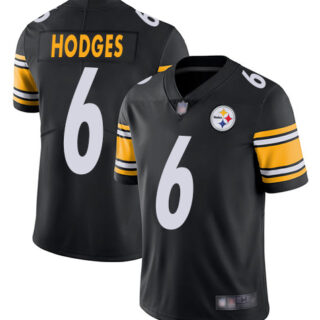 Nike Steelers 6 Devlin Hodges Black Vapor Untouchable Limited Jersey