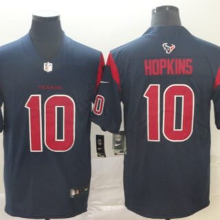 Nike Texans 10 DeAndre Hopkins Navy New 2019 Color Rush Limited Jersey