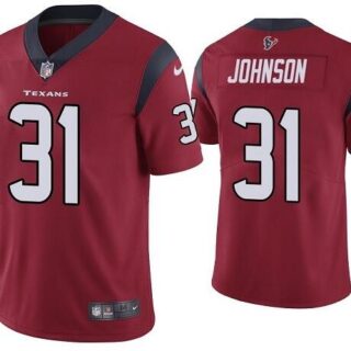 Nike Texans 31 David Johnson Red Vapor Untouchable Limited Jersey