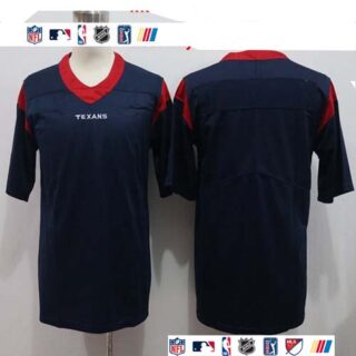 Nike Texans Blank Navy Vapor Untouchable Limited Jersey