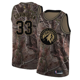 Nike Timberwolves #33 Robert Covington Camo NBA Swingman Realtree Collection Jersey