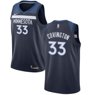 Nike Timberwolves #33 Robert Covington Navy Blue NBA Swingman Icon Edition Jersey