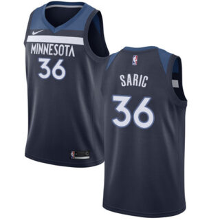Nike Timberwolves #36 Dario Saric Navy Blue NBA Swingman Icon Edition Jersey