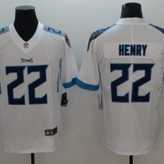 Nike Titans 22 Derrick Henry White Youth New Vapor Untouchable Player Limited Jersey