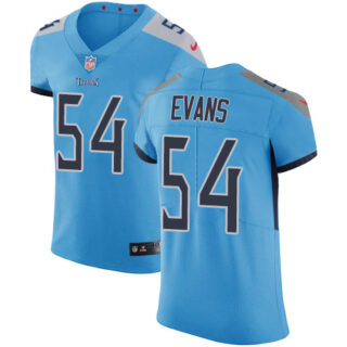 Nike Titans #54 Rashaan Evans Light Blue Alternate Men's Stitched NFL Vapor Untouchable Elite Jersey