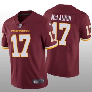 Nike Washington Football Team 17 Terry McLaurin Red Vapor Untouchable Limited Jersey