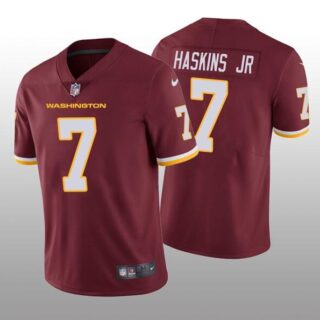 Nike Washington Football Team 7 Dwayne Haskins Jr. Red Vapor Untouchable Limited Jersey