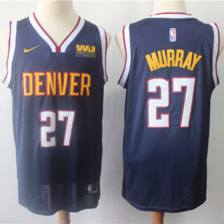 Nuggets 27 Jamal Murray Navy Nike Swingman Jersey
