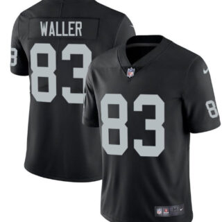 Oakland Raiders #83 Darren Waller Black Vapor Limited Jersey