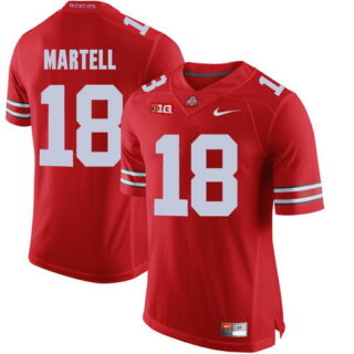 Ohio State Buckeyes 18 Tate Martell Red College Football Jersey