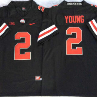 Ohio State Buckeyes 2 Chase Young Black College Football Jersey