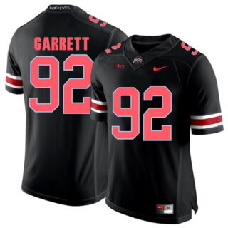 Ohio State Buckeyes 92 Haskell Garrett Blackout College Football Jersey