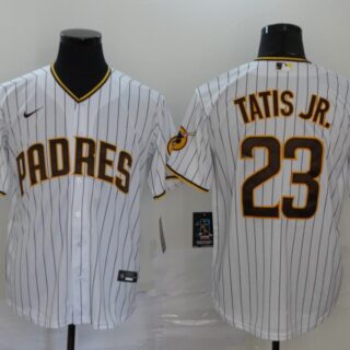 Padres 23 Fernando Tatis Jr. White Nike 2020 Cool Base Jersey