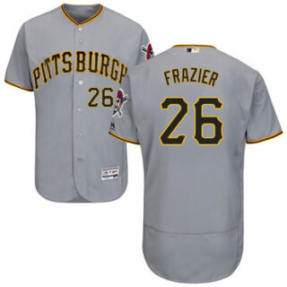 Pirates #26 Adam Frazier Grey Flexbase Authentic Collection Stitched Baseball Jersey