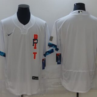 Pirates Blank White Nike 2021 MLB All-Star Flexbase Jersey