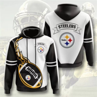 Pitsburg Steelers Camo Hoodie-8