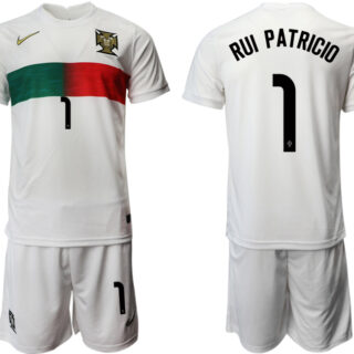 Portugal 1 RUI PATRICIO Away 2022 FIFA World Cup Qatar Soccer Jersey