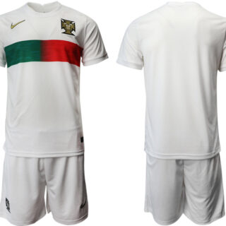 Portugal Blank Away 2022 FIFA World Cup Qatar Soccer Jersey