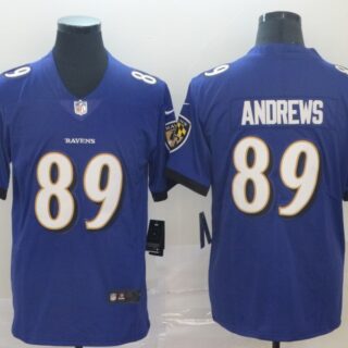 Ravens 89 Mark Andrews Purple Vapor Untouchable Limited Jersey