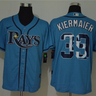 Rays 39 Kevin Kiermaier Light Blue 2020 Nike Cool Base Fashion Jersey