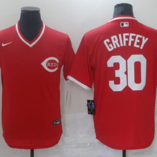 Red Nike Throwback Jersey