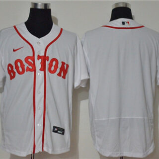 Red Sox Blank White 2020 Nike Flexbase Jersey
