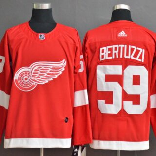 Red Wings 59 Tyler Bertuzzi Red Adidas Jersey